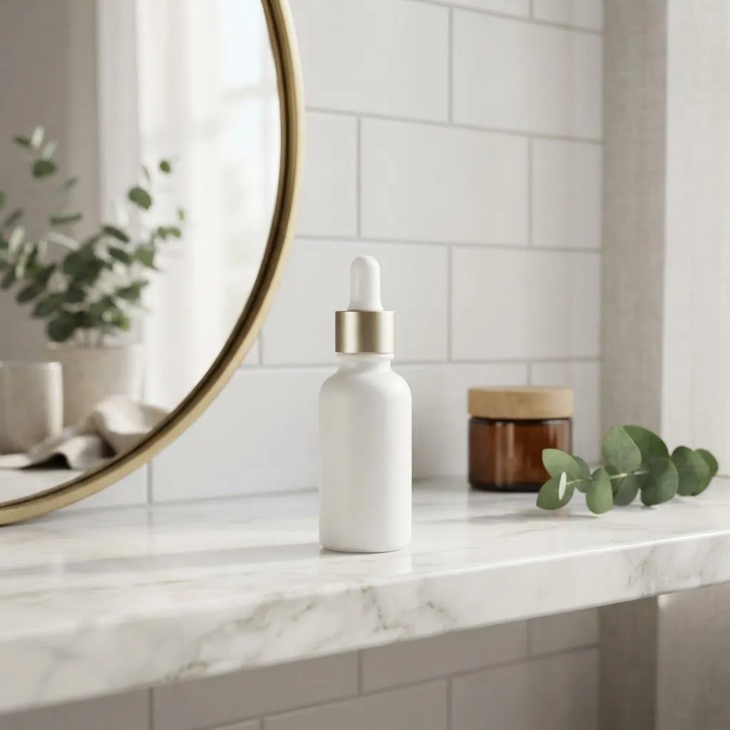 Product mockup example created with Nano Banana 2 Lite for a skincare ecommerce visual